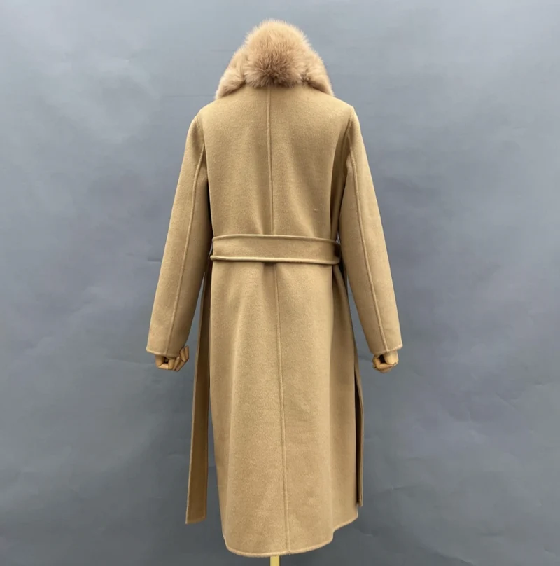 Full Fur Wool Coat