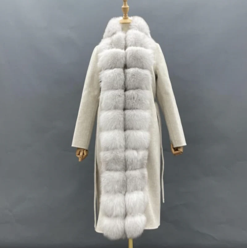 Full Fur Wool Coat