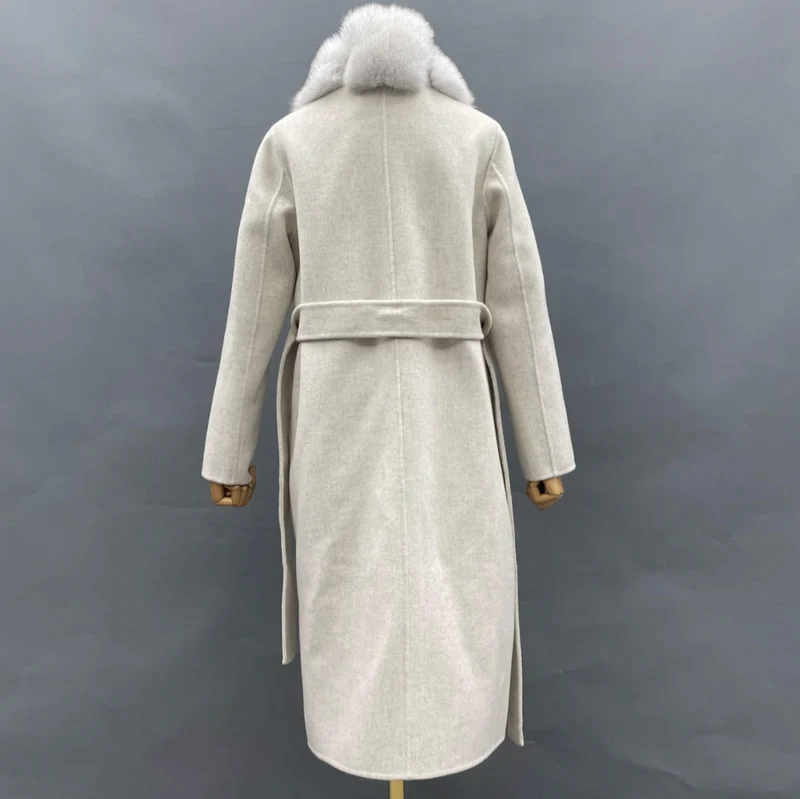 Full Fur Wool Coat