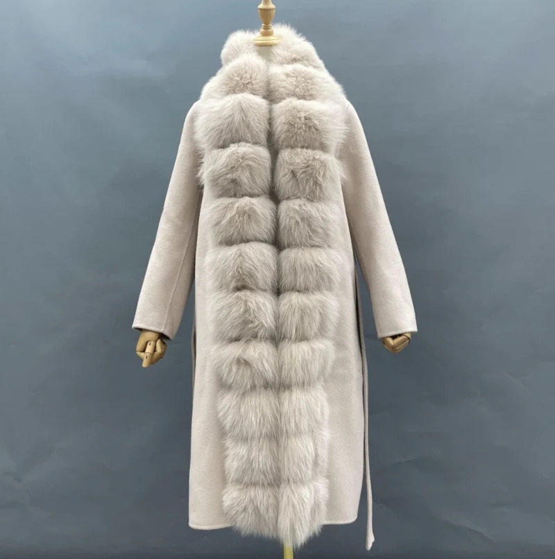 Full Fur Wool Coat