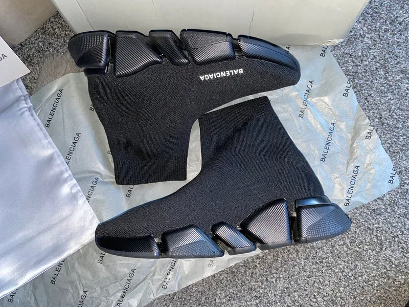 All Black Sock Trainers