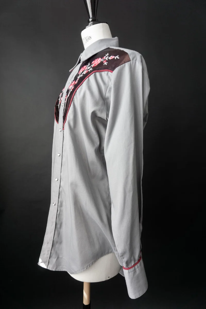 Seltenes Vintage Westernhemd aus den USA – Rockmount Tru-West Ranch Wear