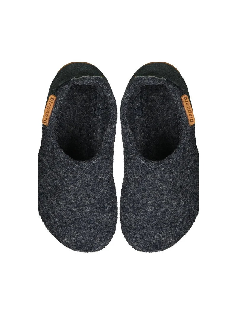Hausschuhe Wool Basic Marineblau