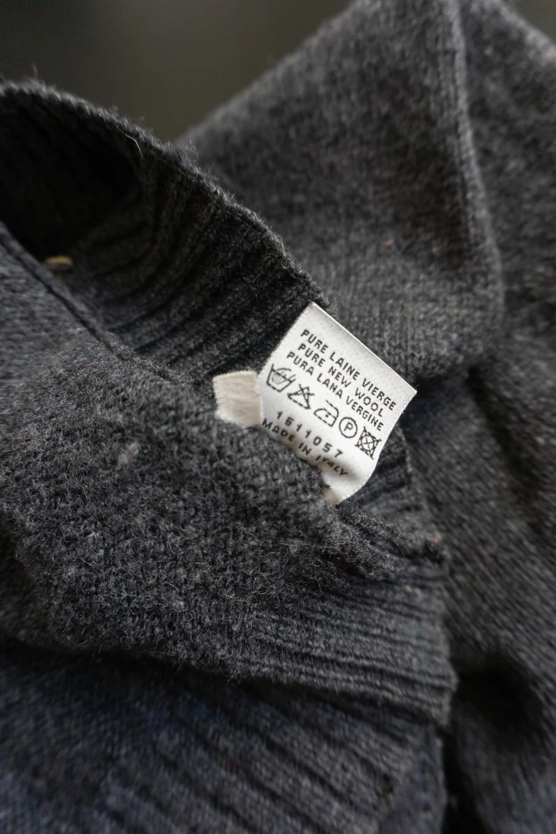 Vintage Burlington Pullover, Karo, M–L