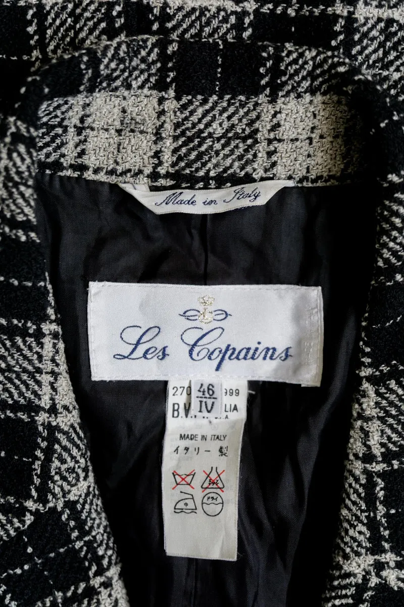 Vintage Les Copains Blazer, kariert, S–M