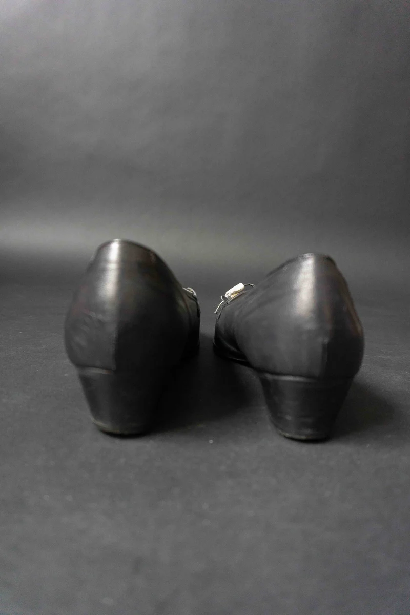 Vintage 80er-Jahre Pumps mit Troddeln, 40,5
