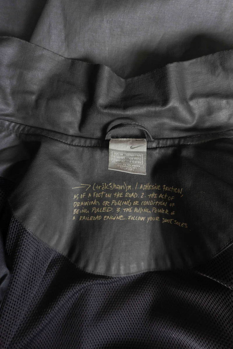 Vintage Nike Mantel Schwarz, S–M