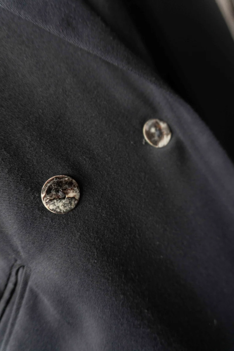 Vintage Wallis Trenchcoat, Navy, S–M