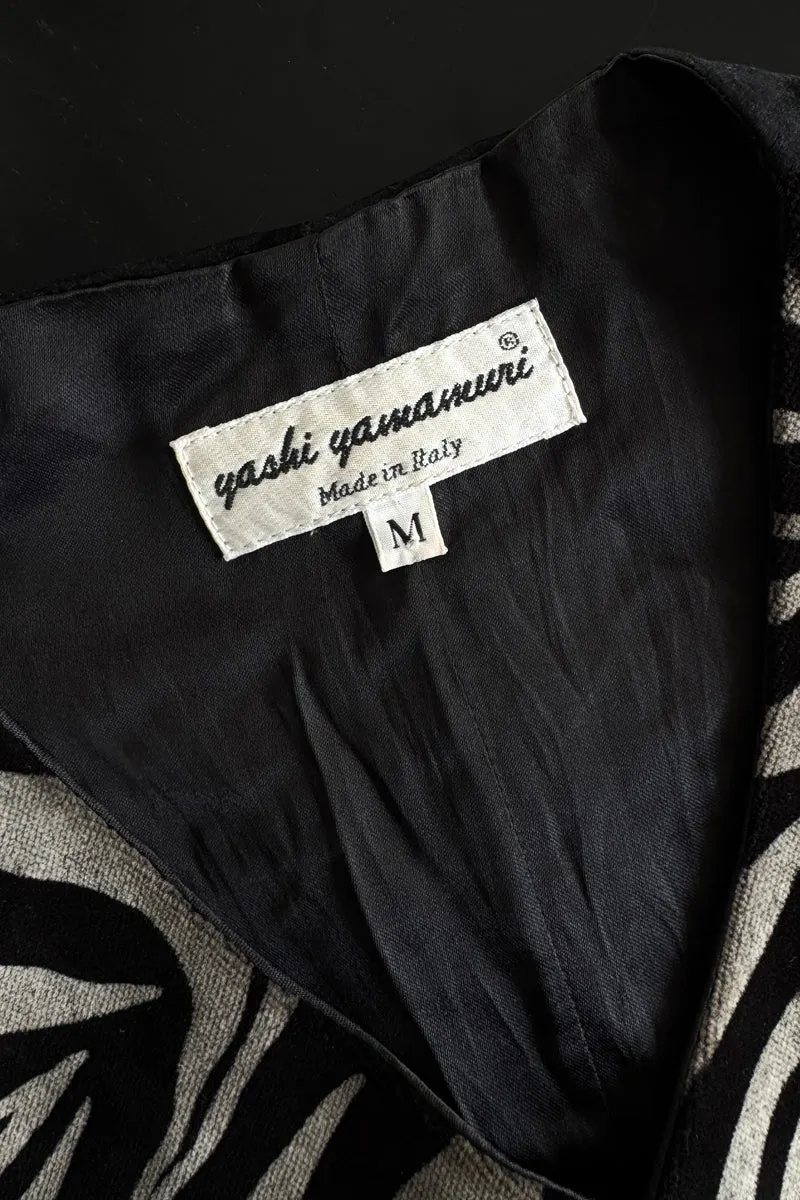 Vintage Yashi Yamamuri Weste Zebra, M–L