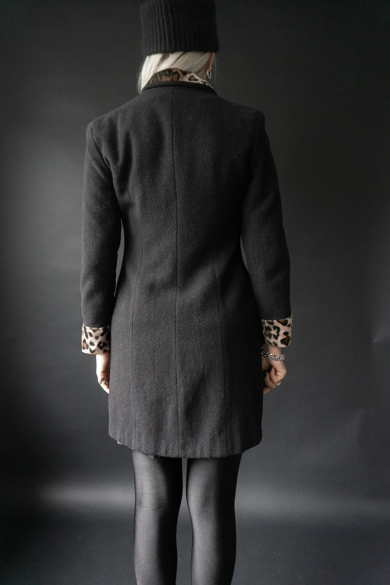 Wollmantel Leopard, XS–S