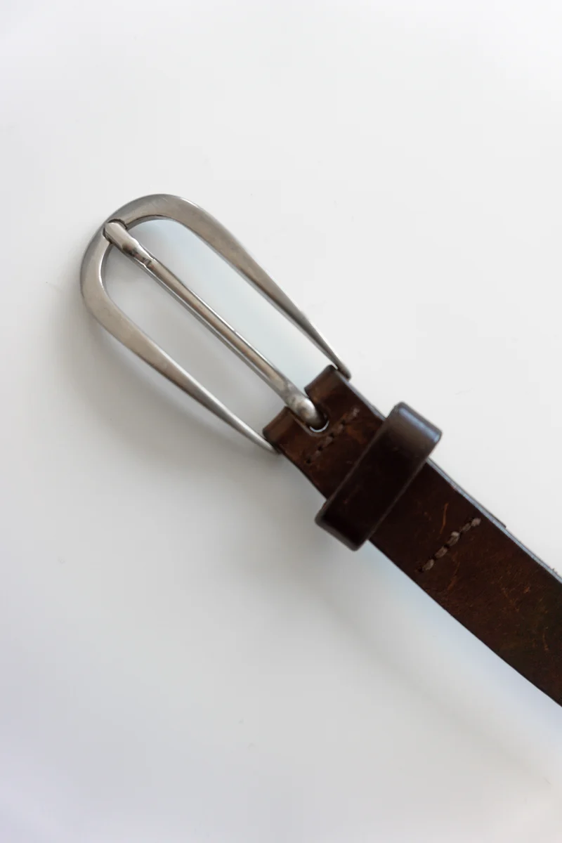 Ledergürtel, Braun, 75