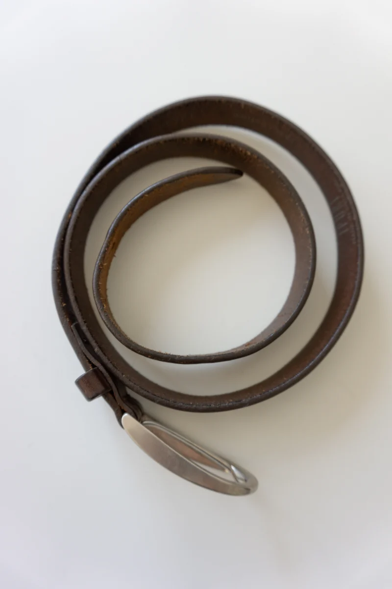 Ledergürtel, Braun, 75
