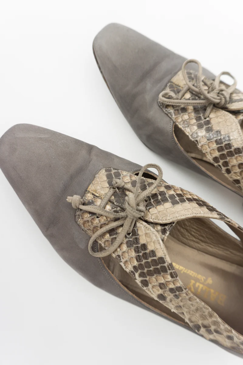 BALLY Schuhe Grau 39