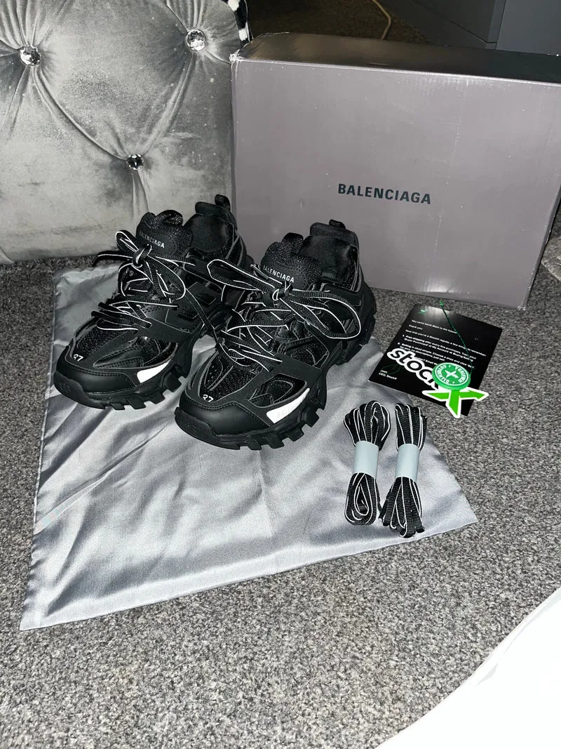 Black Track Trainers