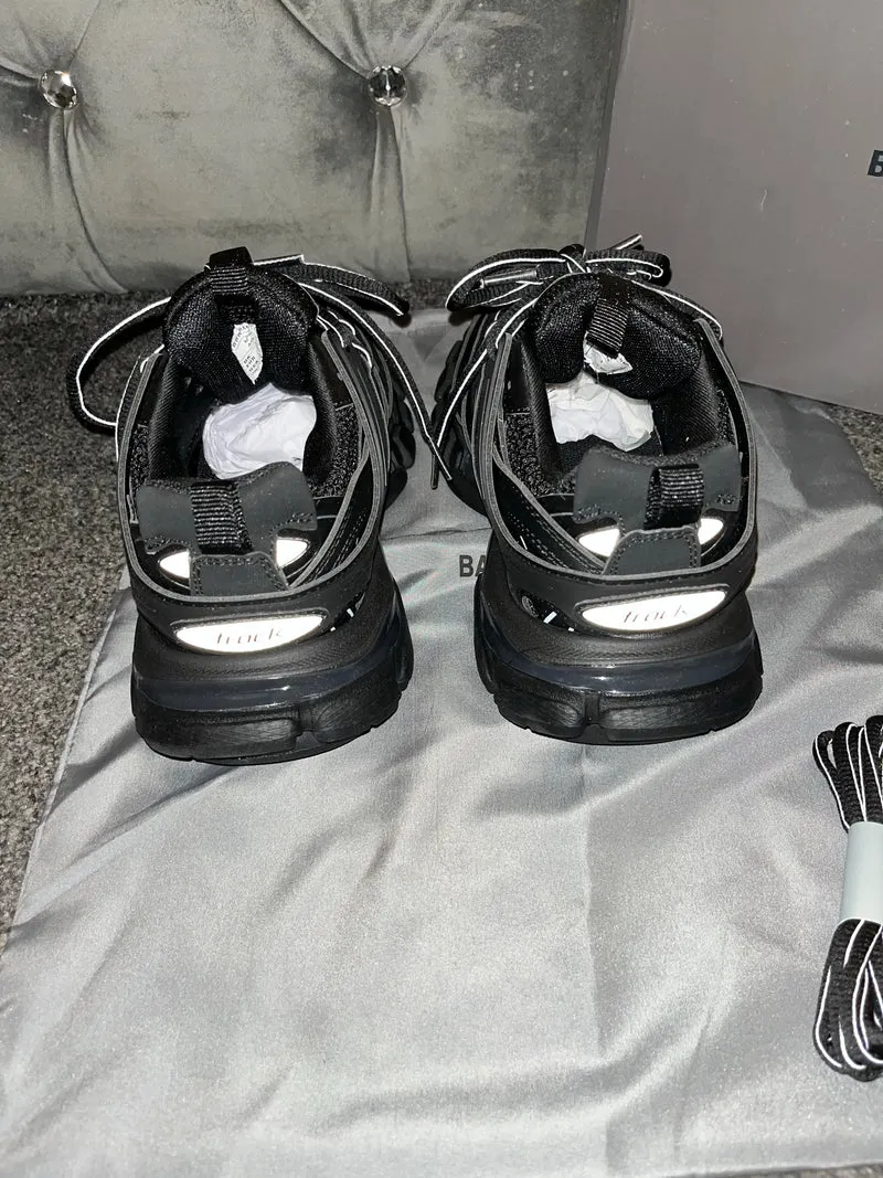 Black Track Trainers