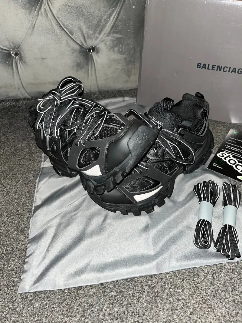 Black Track Trainers