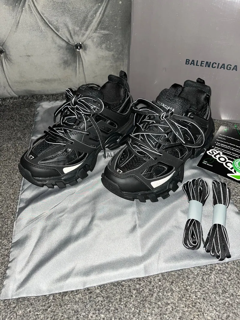 Black Track Trainers