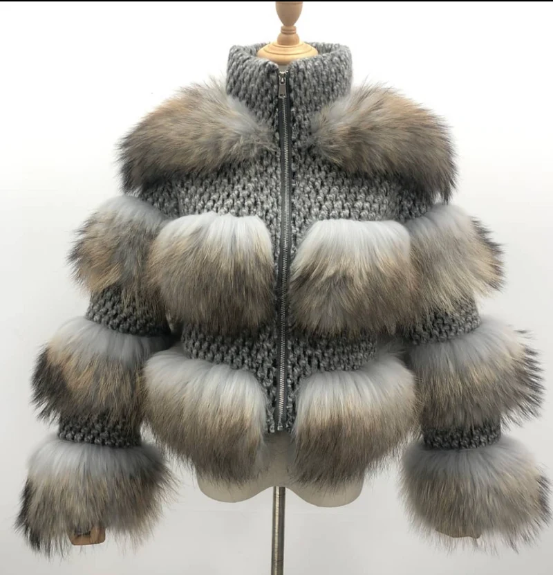 Raccoon Fur Coat