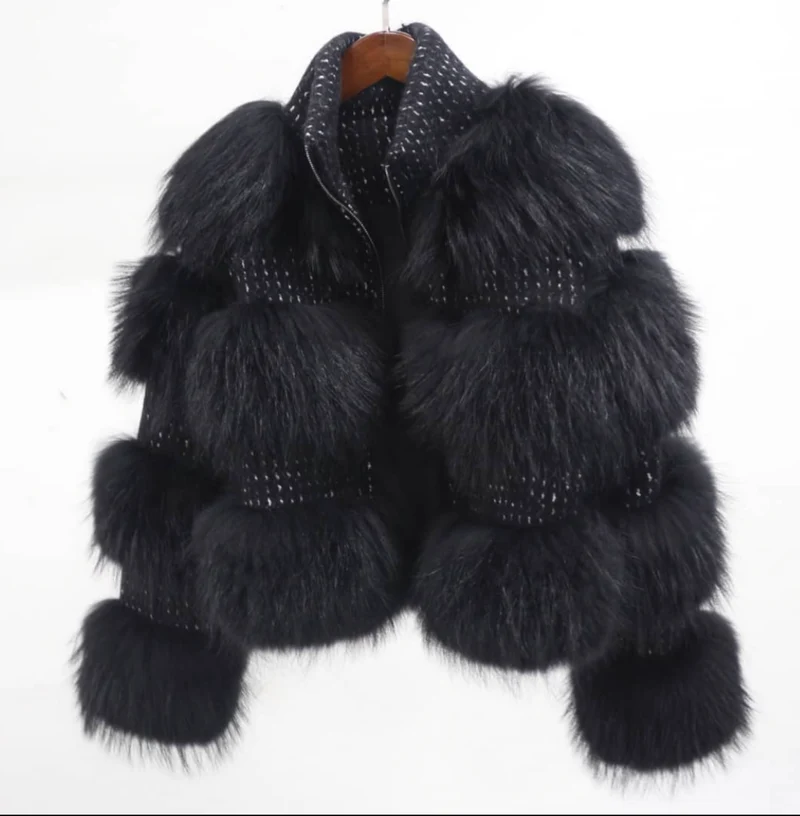 Raccoon Fur Coat