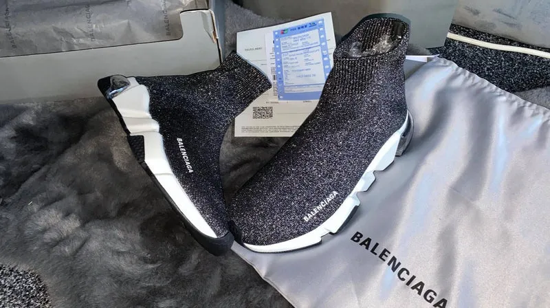 Glittery Sock Trainers