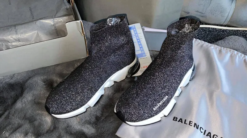 Glittery Sock Trainers
