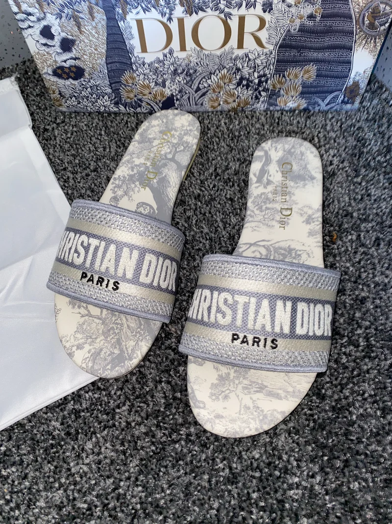 Light Grey Paris Sandals