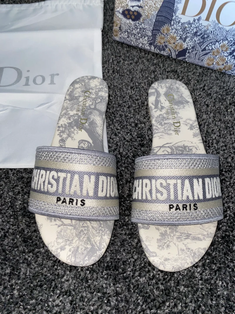 Light Grey Paris Sandals