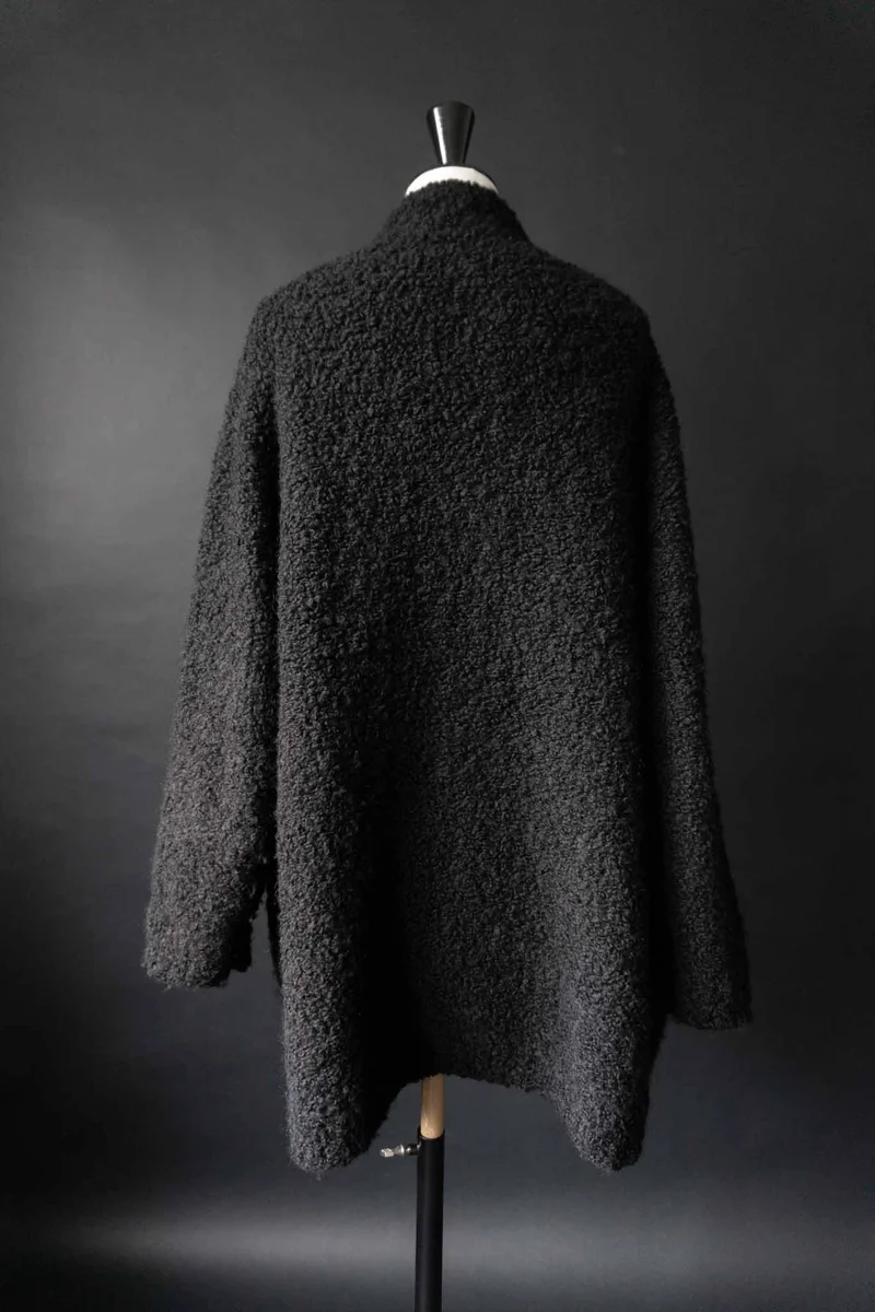Oversized Strickjacke Wolle, M–XL