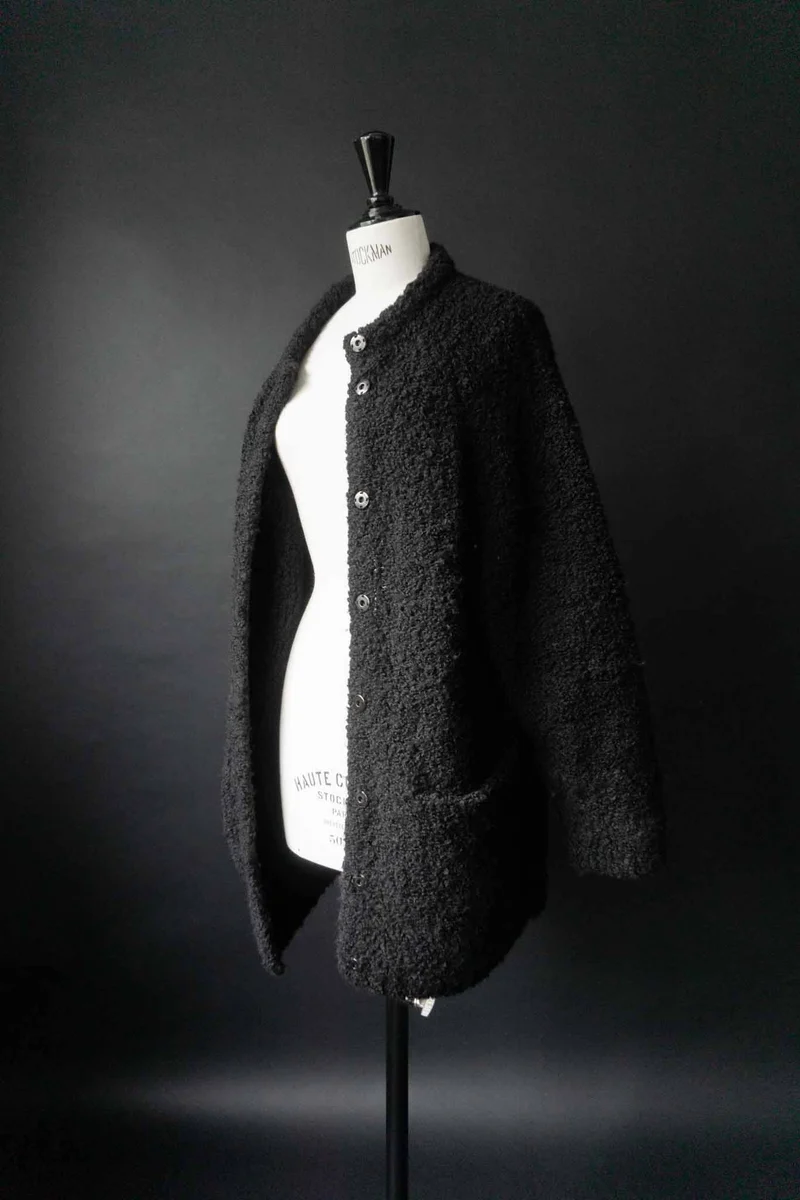 Oversized Strickjacke Wolle, M–XL