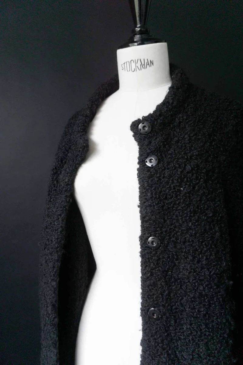 Oversized Strickjacke Wolle, M–XL