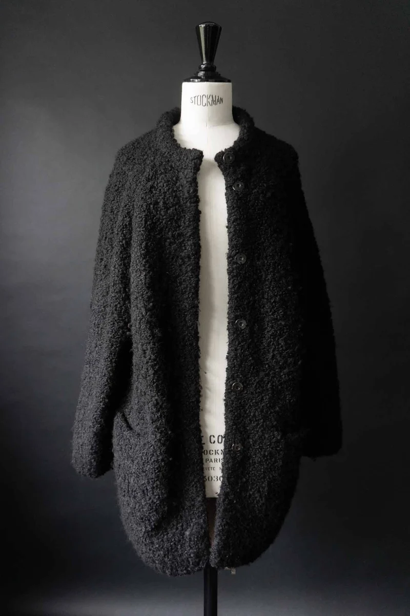 Oversized Strickjacke Wolle, M–XL