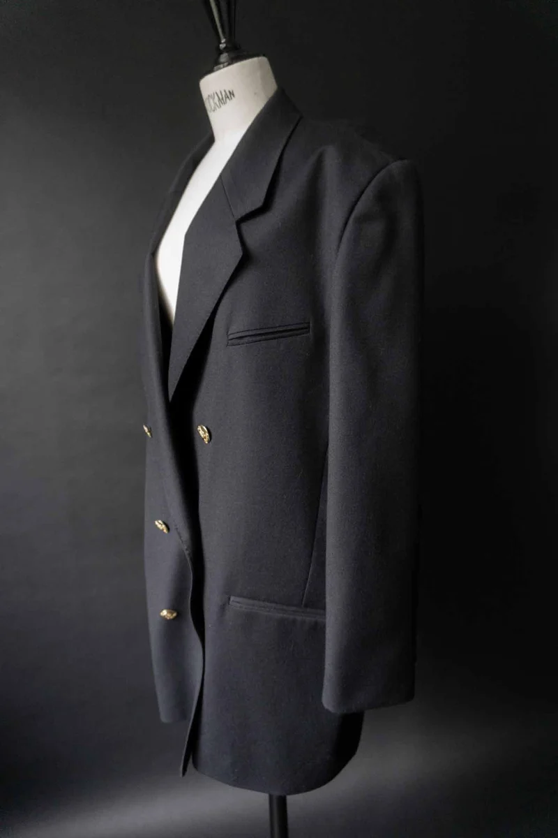 Vintage Blazer maritim, L–XL