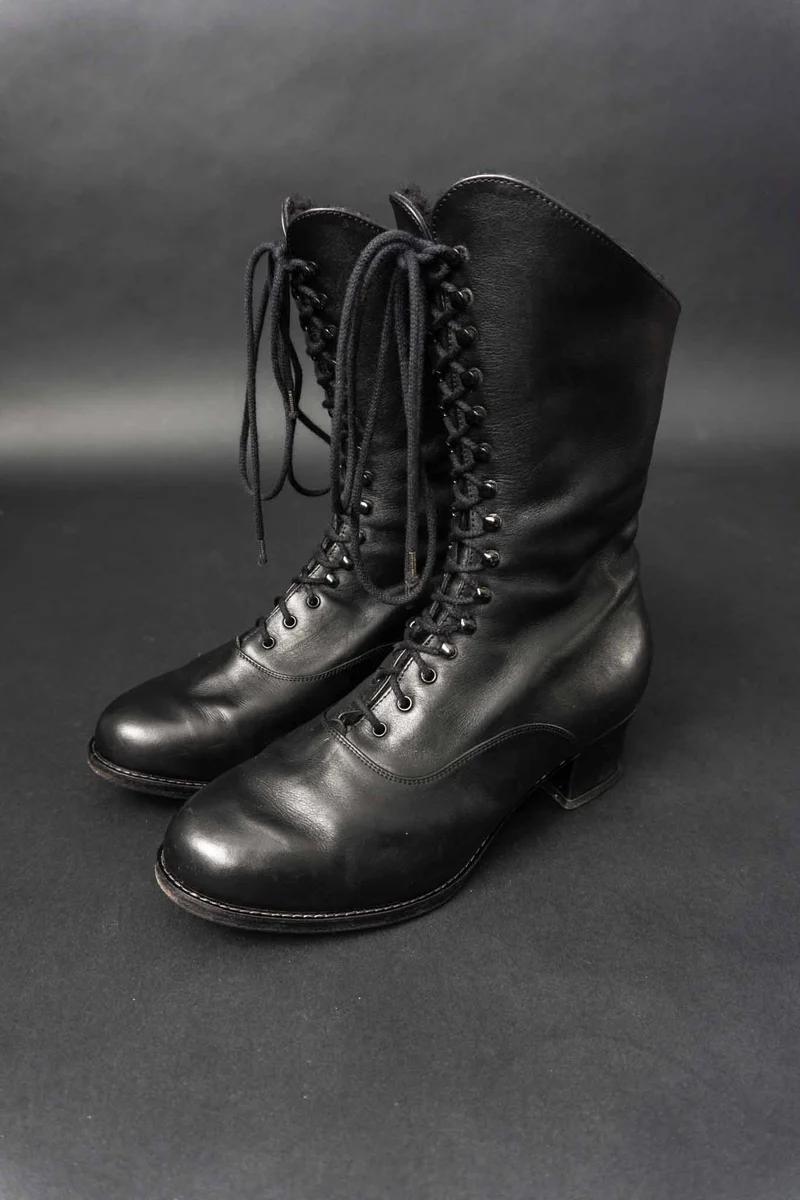 Vintage Boots, edwardian Style, 40