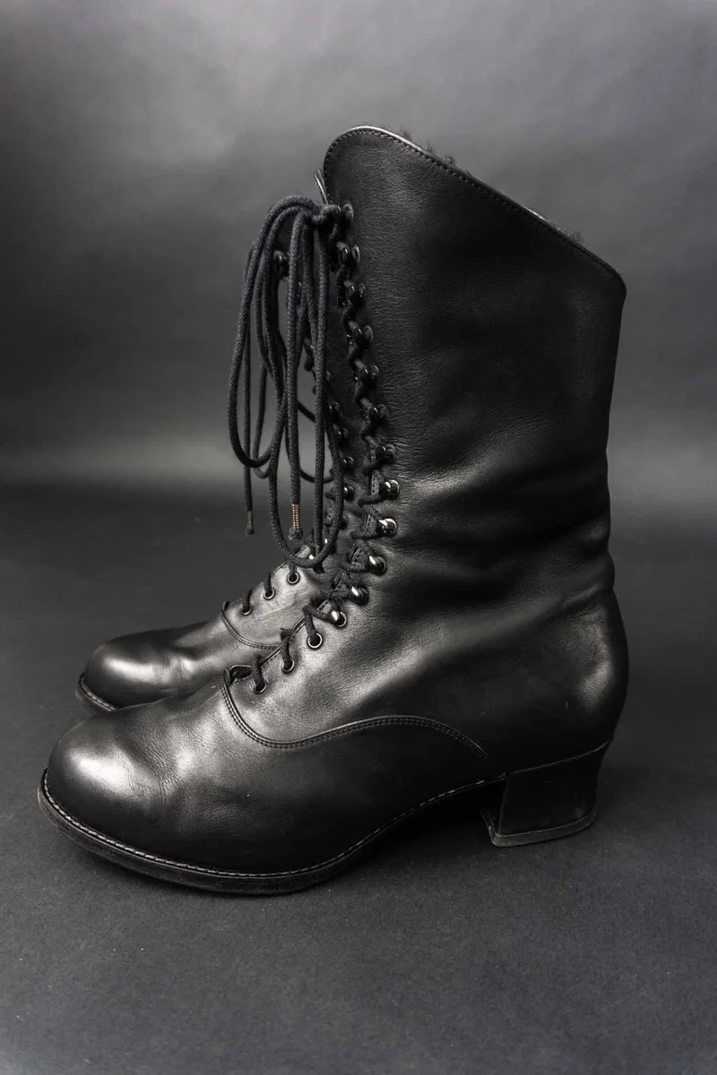 Vintage Boots, edwardian Style, 40