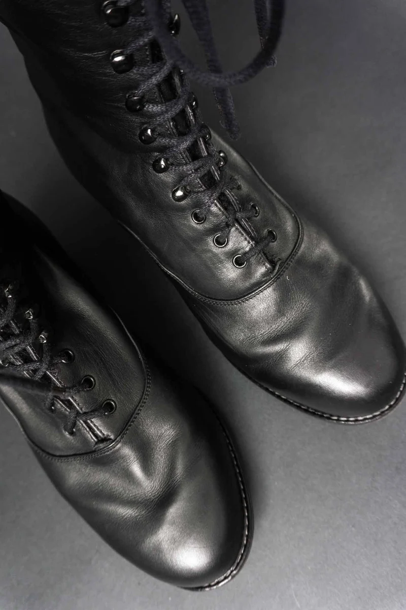 Vintage Boots, edwardian Style, 40