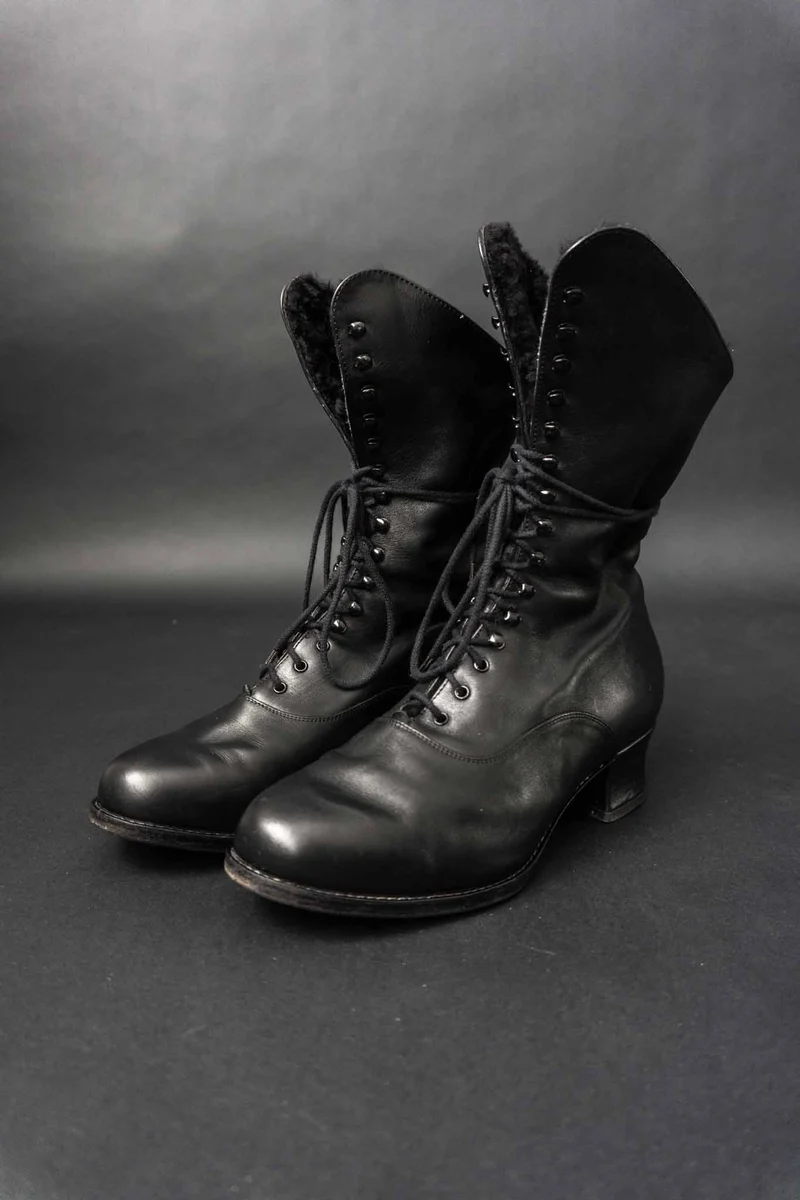 Vintage Boots, edwardian Style, 40