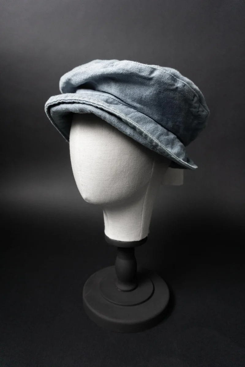 Vintage 90s Baumwollmütze Bakerboy Hat Denim