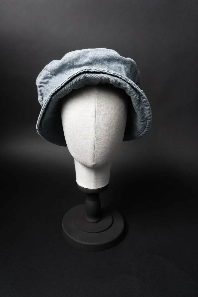 Vintage 90s Baumwollmütze Bakerboy Hat Denim