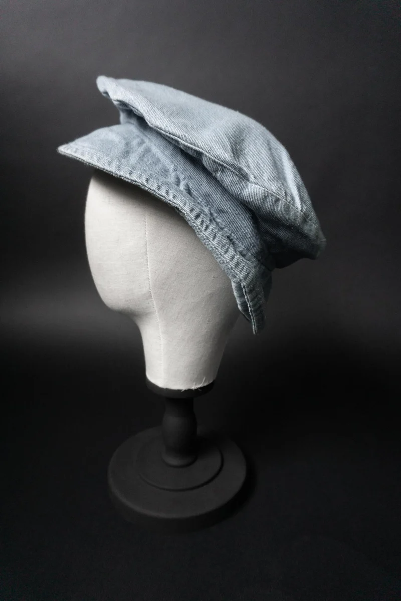 Vintage 90s Baumwollmütze Bakerboy Hat Denim