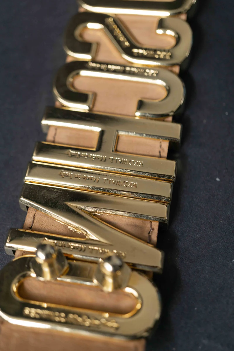 Vintage Moschino 80s Gürtel, M-L