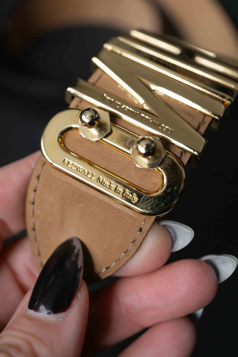 Vintage Moschino 80s Gürtel, M-L