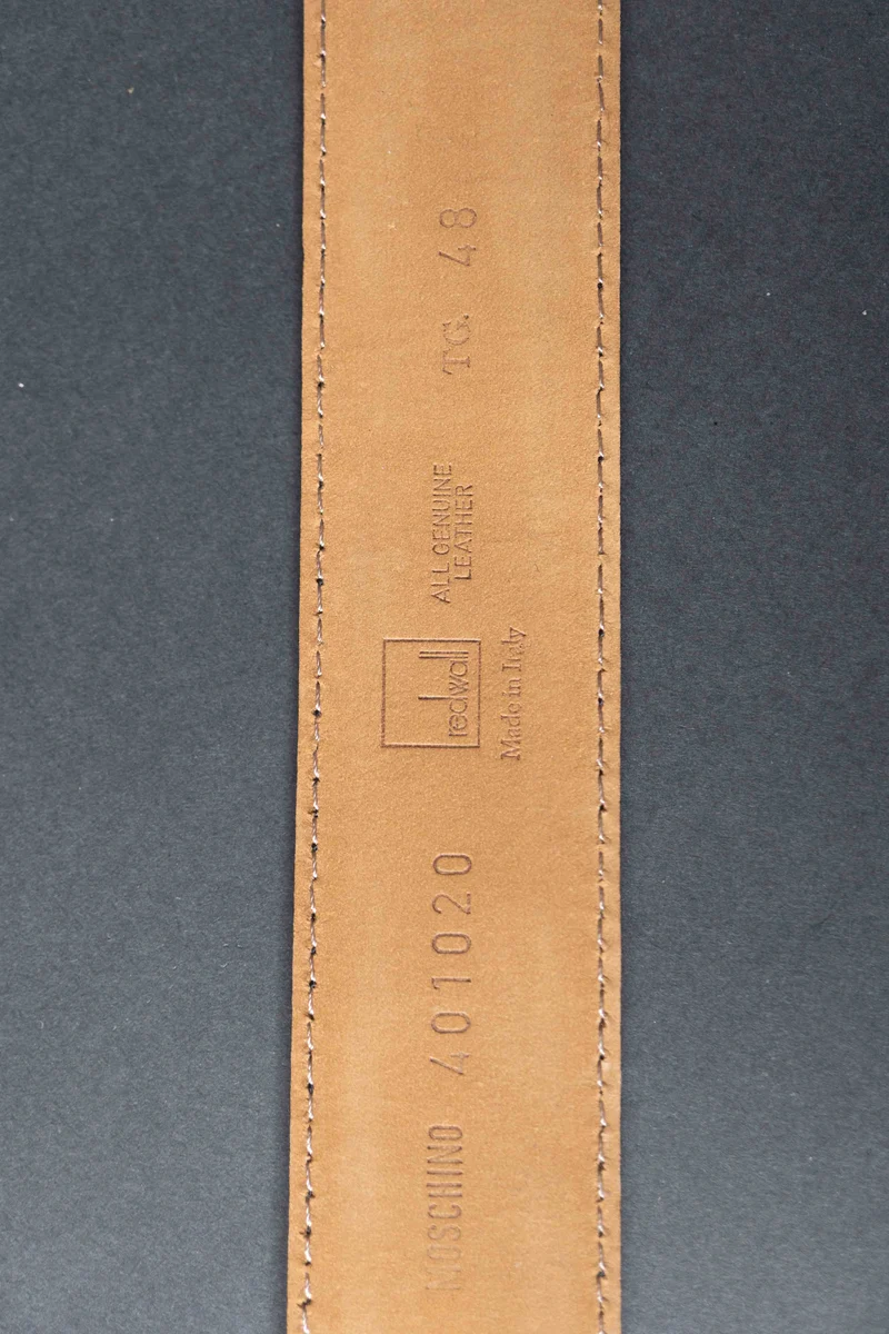 Vintage Moschino 80s Gürtel, M-L