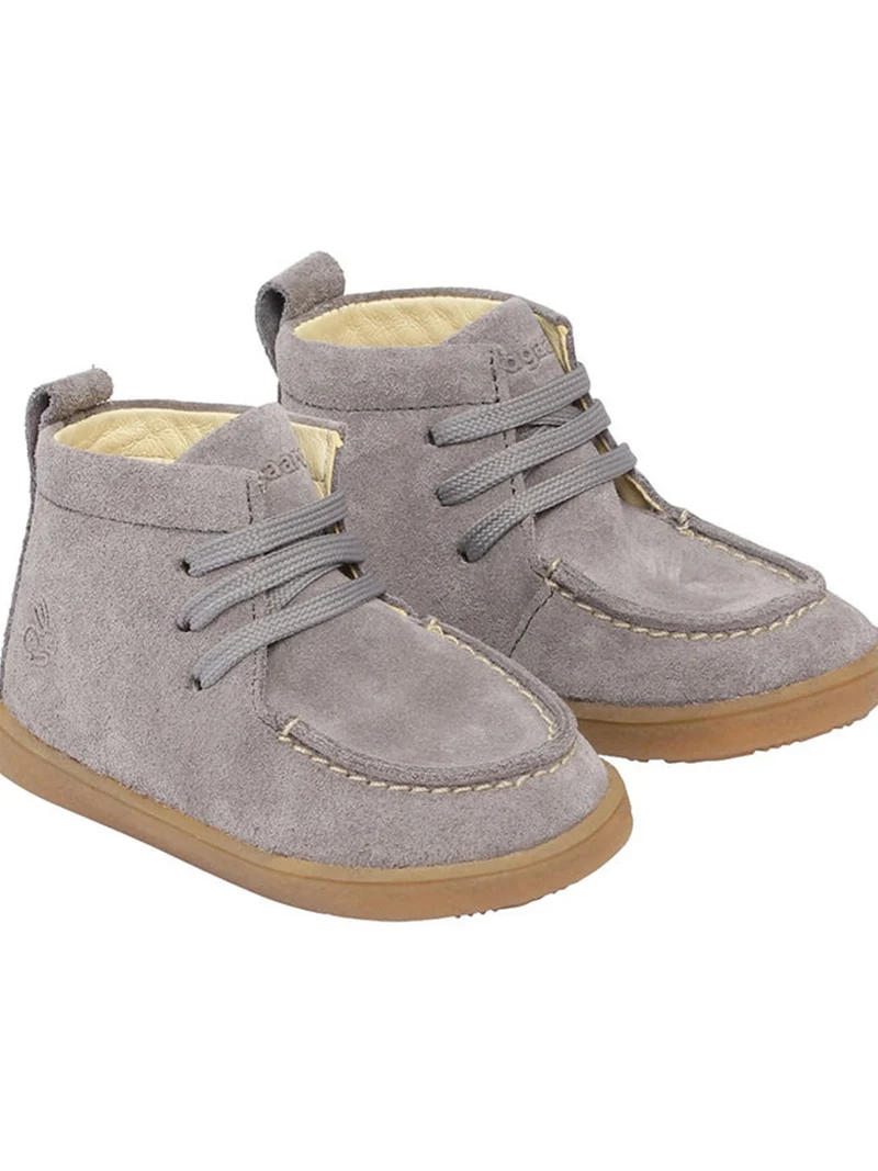 Stiefeletten Mocca Grau