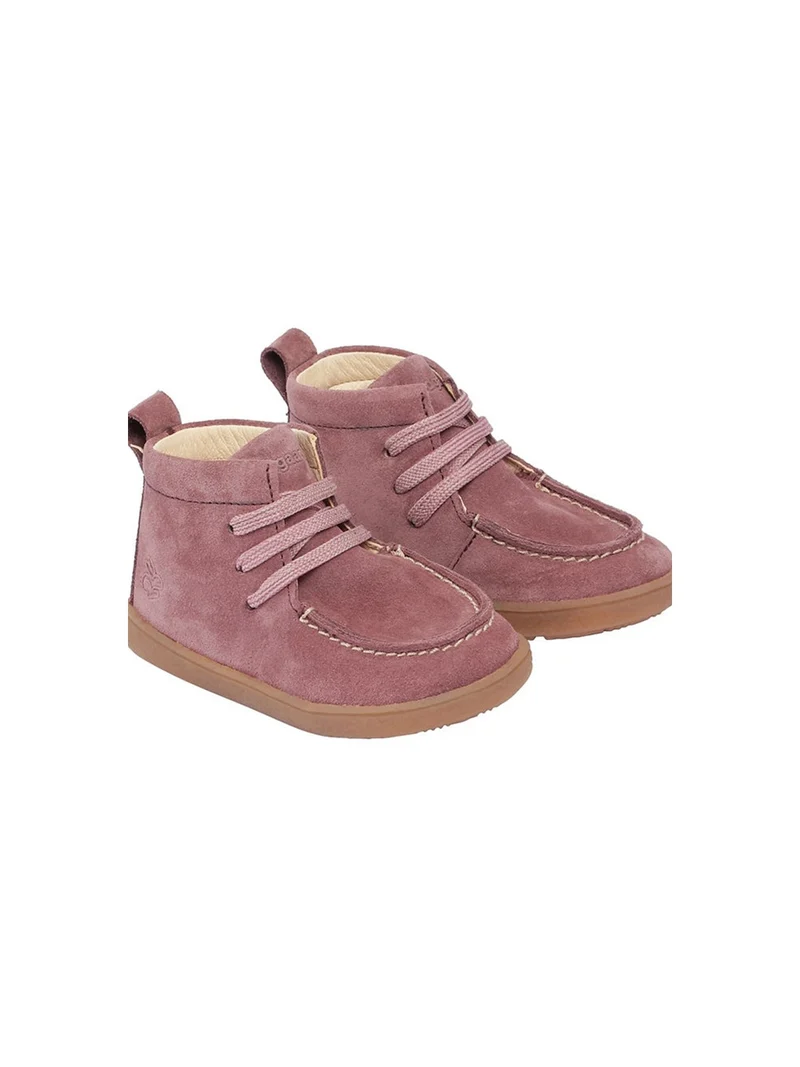 Stiefeletten Mocca Flieder