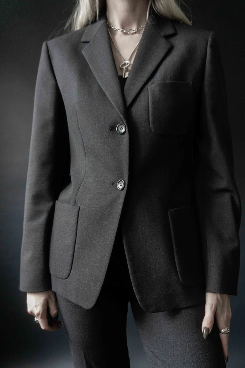 Vintage Max Mara Hosenanzug, S–M