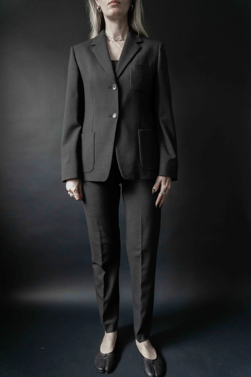Vintage Max Mara Hosenanzug, S–M