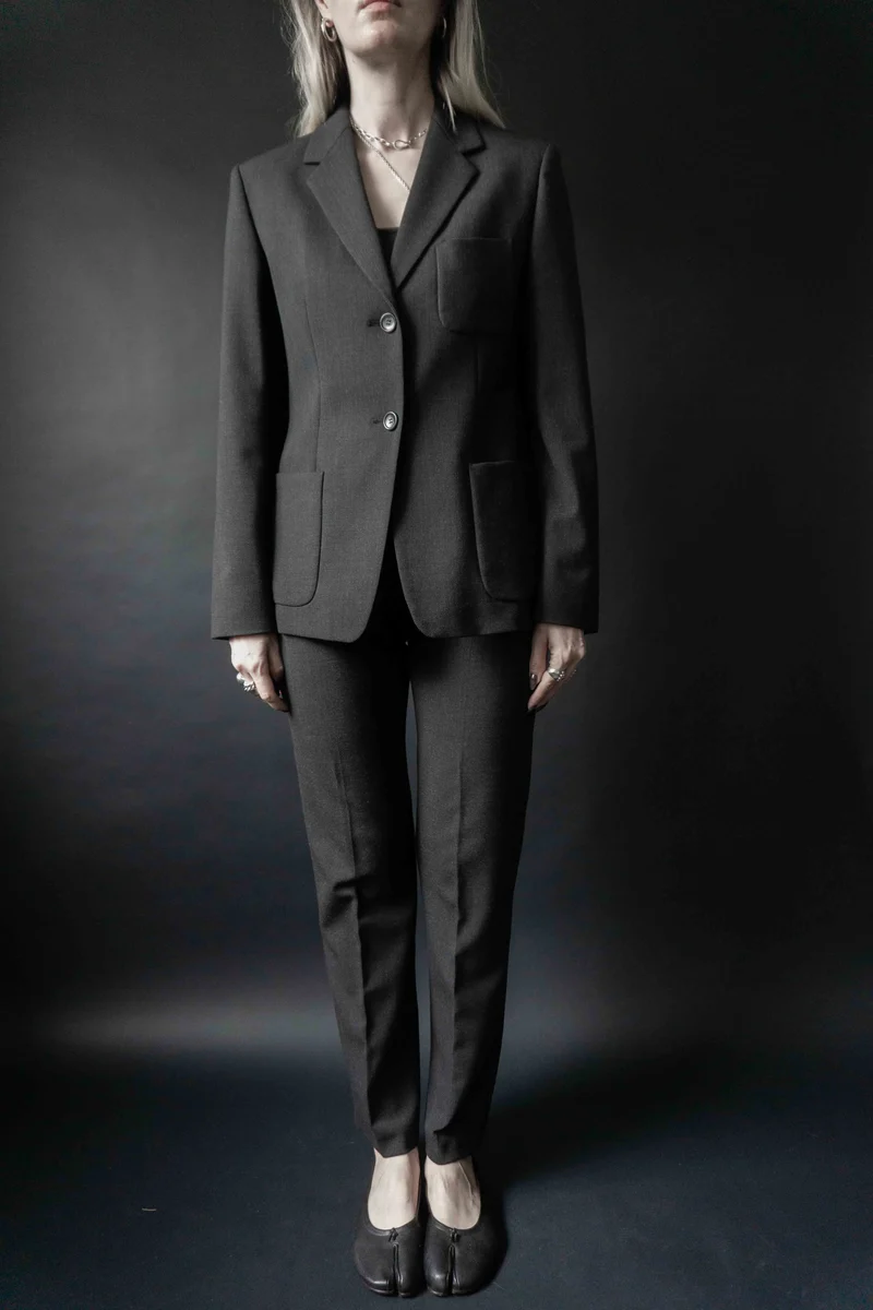 Vintage Max Mara Hosenanzug, S–M