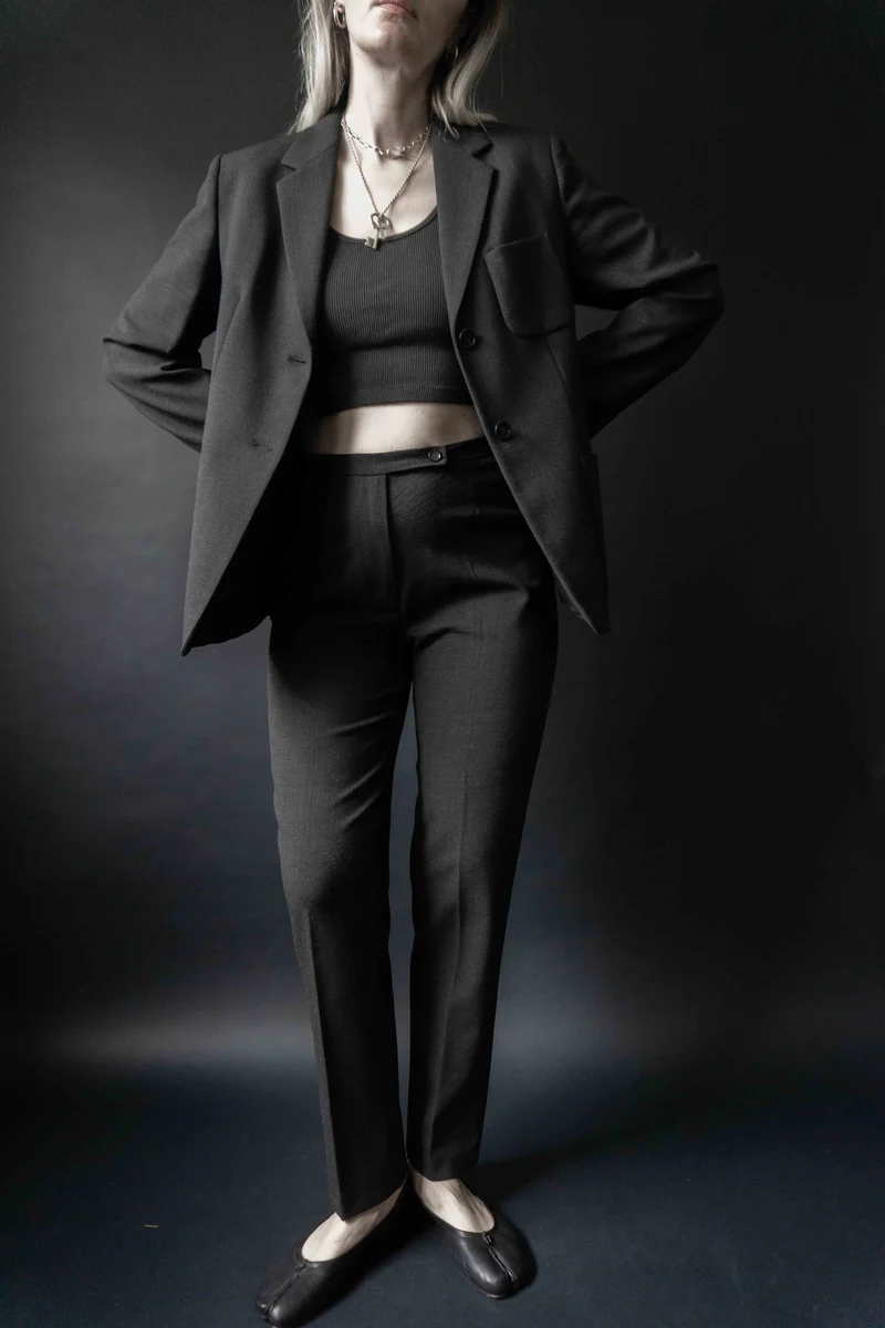 Vintage Max Mara Hosenanzug, S–M
