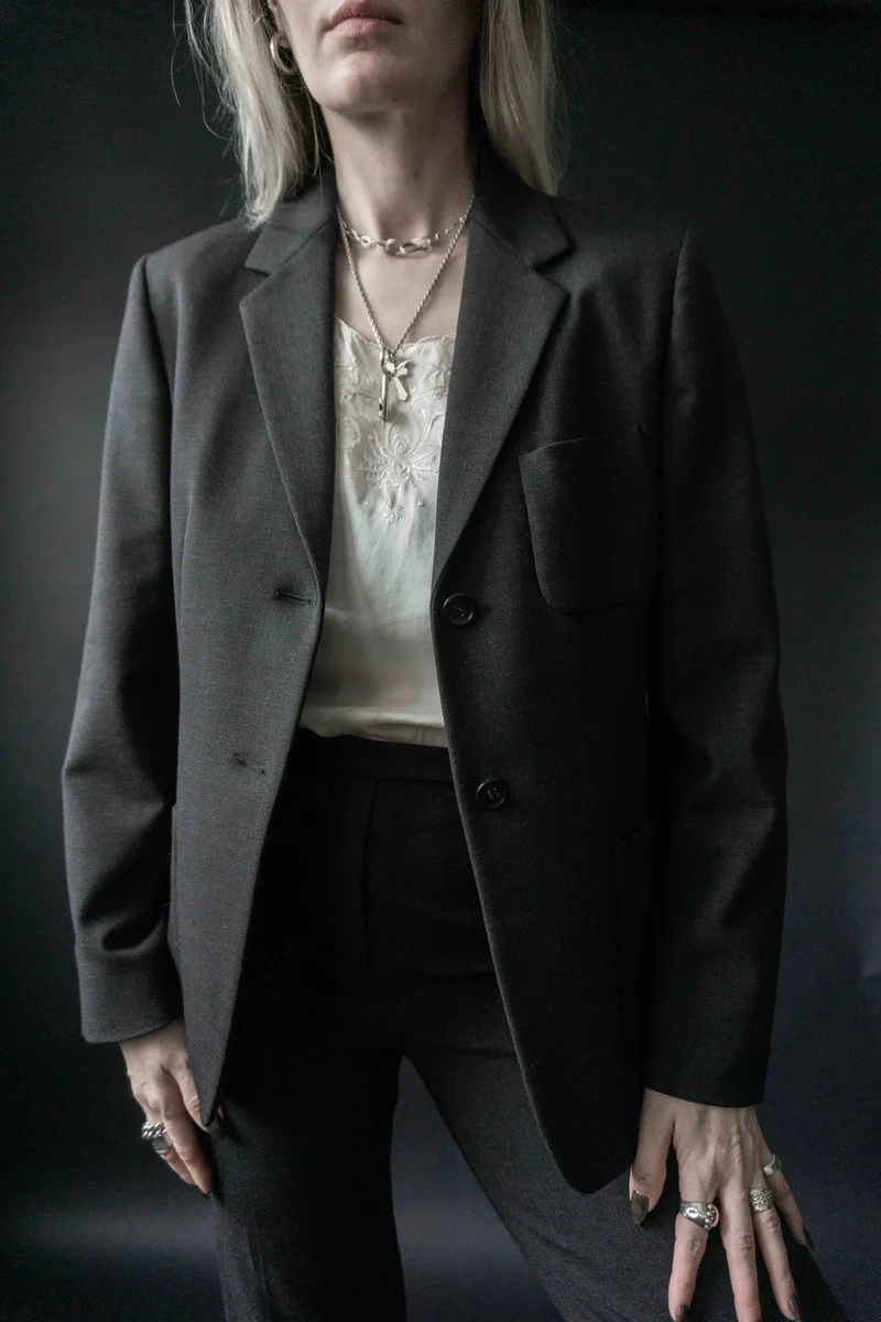 Vintage Max Mara Hosenanzug, S–M