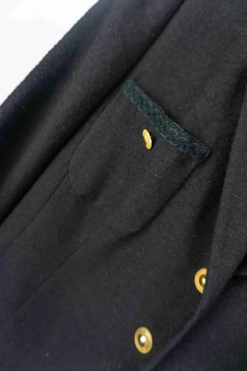 Blazer Boucle Schwarz